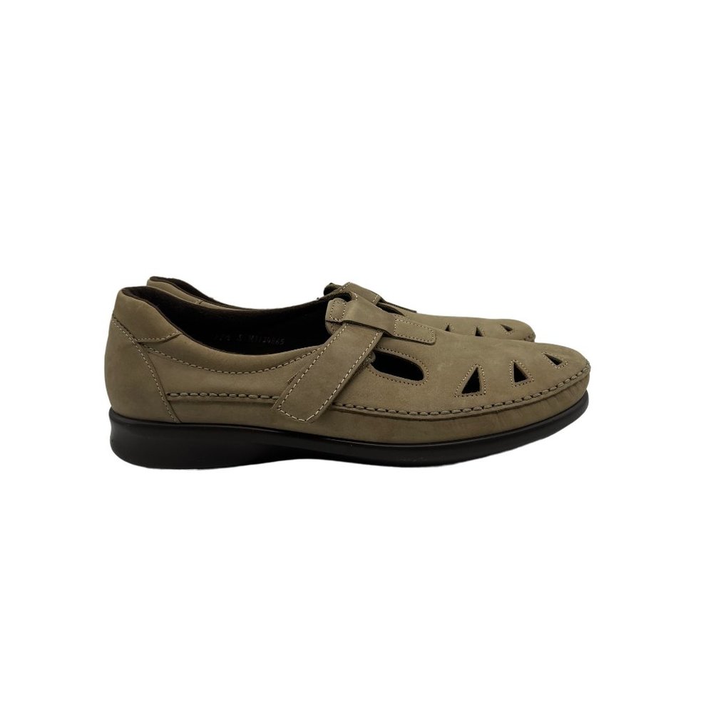 Sas Comfort Shoes Womens 11.5 S Tripad Roamer Slip On Tan USA Made NWOB